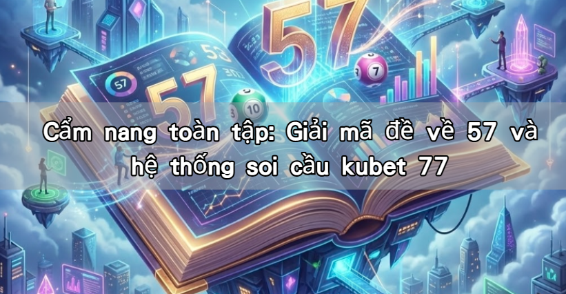 Cẩm nang toàn tập: Giải mã đề về 57 và hệ thống soi cầu kubet 77