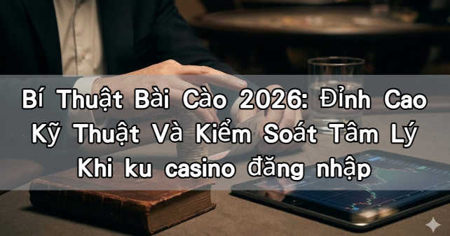 Bí Thuật Bài Cào 2026: Đỉnh Cao Kỹ Thuật Và Kiểm Soát Tâm Lý Khi ku casino đăng nhập